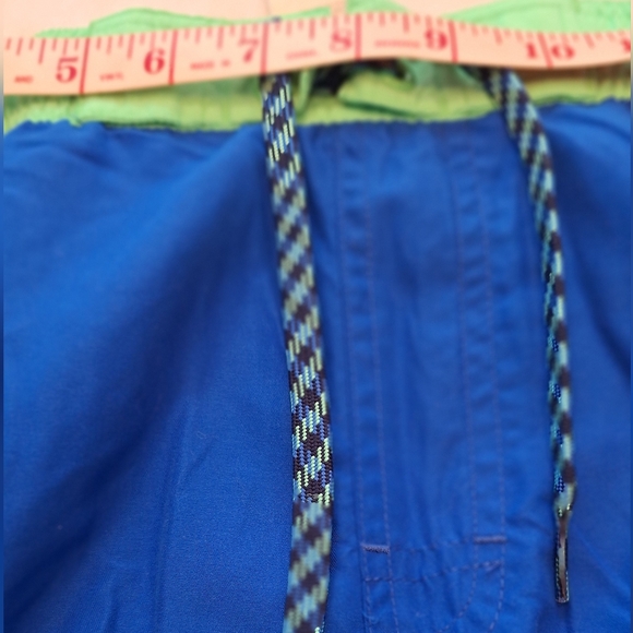 Nike Men's Swim Shorts in Blue and Green - Picture 13 of 16